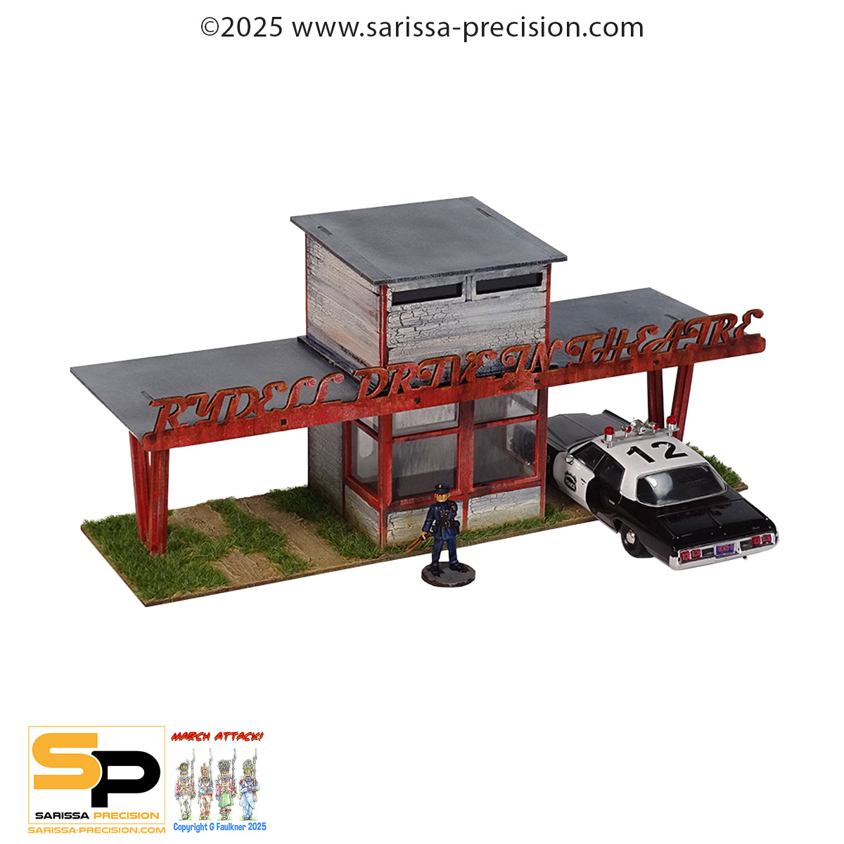 Drive-In Cinema Entrance