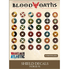 Wargames Atlantic - Shield Decals: Norse 01