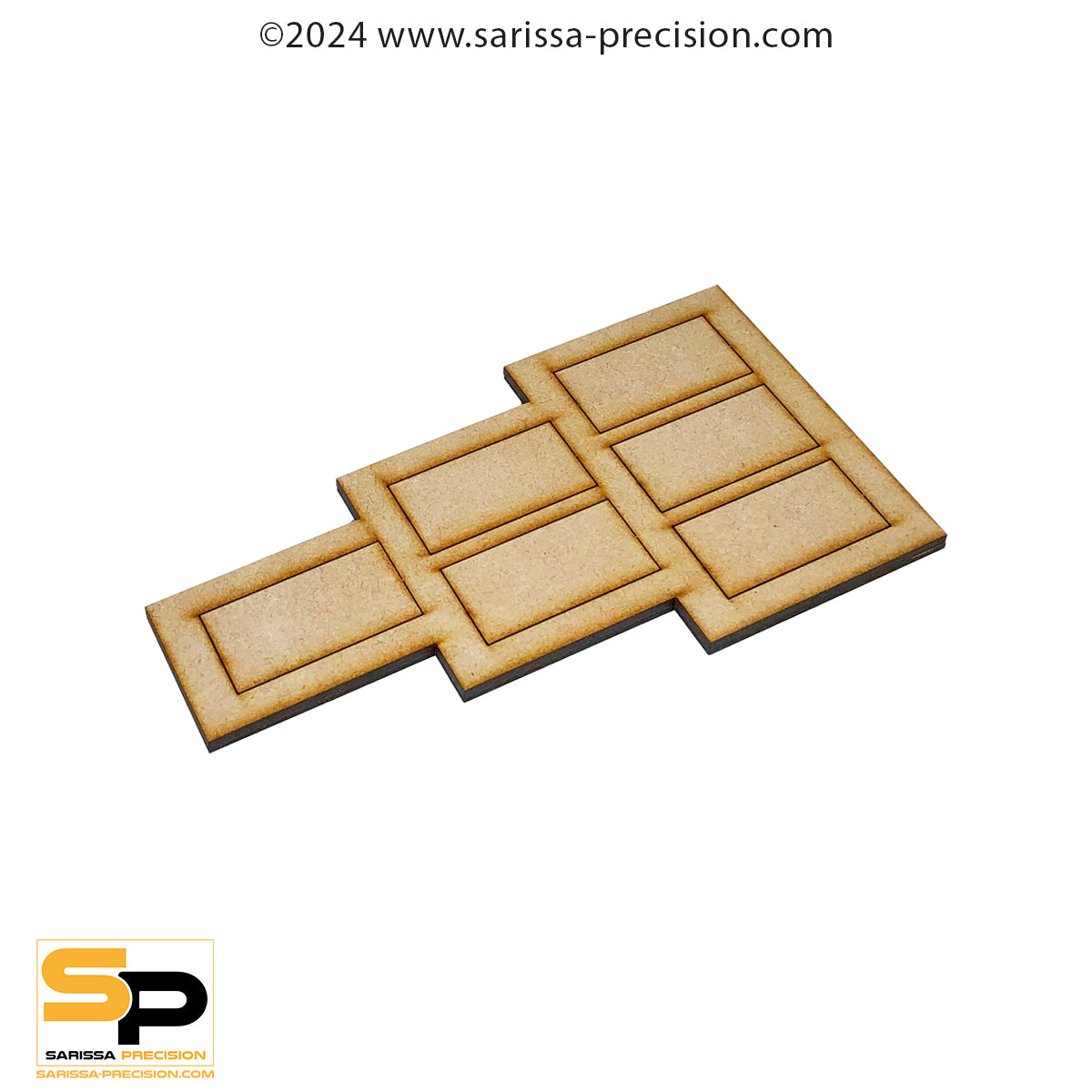 Knightly 6 Arrowhead Conversion Tray for 25x50mm