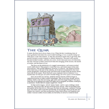Quar: Clash of Rifles Hardcover Rulebook