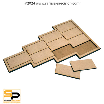 Knightly 10 Arrowhead Tray for 30x60mm