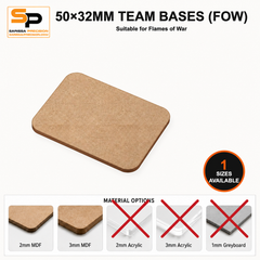 50×32mm Team Bases (FoW)