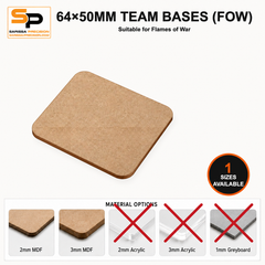 64×50mm Team Bases (FoW)