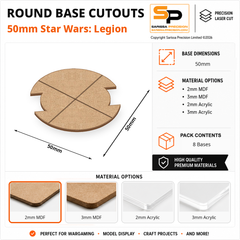 SW 50mm corrected 2mm MDF