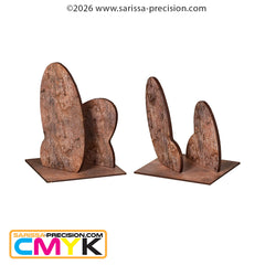 Old West - Bluffs & Cactus Set (28mm)