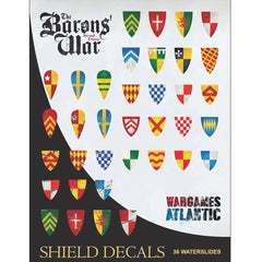 Barons' War Shield Decals (01) Knights 01