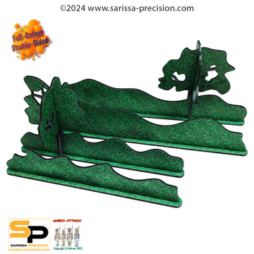 Hedge Set (x4) - Full Colour