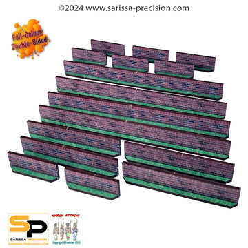 Walls - Low Brick (x16) - Full Colour