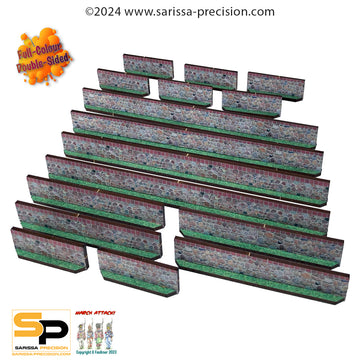 Walls - Low Stone (x16) - Full Colour