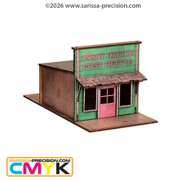 Old West - Post Office & Marhsall's Office (28mm)