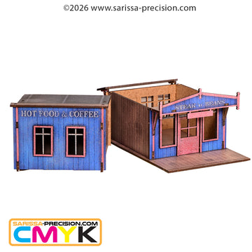 Old West - Steak n Beans Coffee House (28mm)