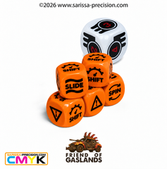 Gaslands Refuelled Skid & Gear Phase Dice