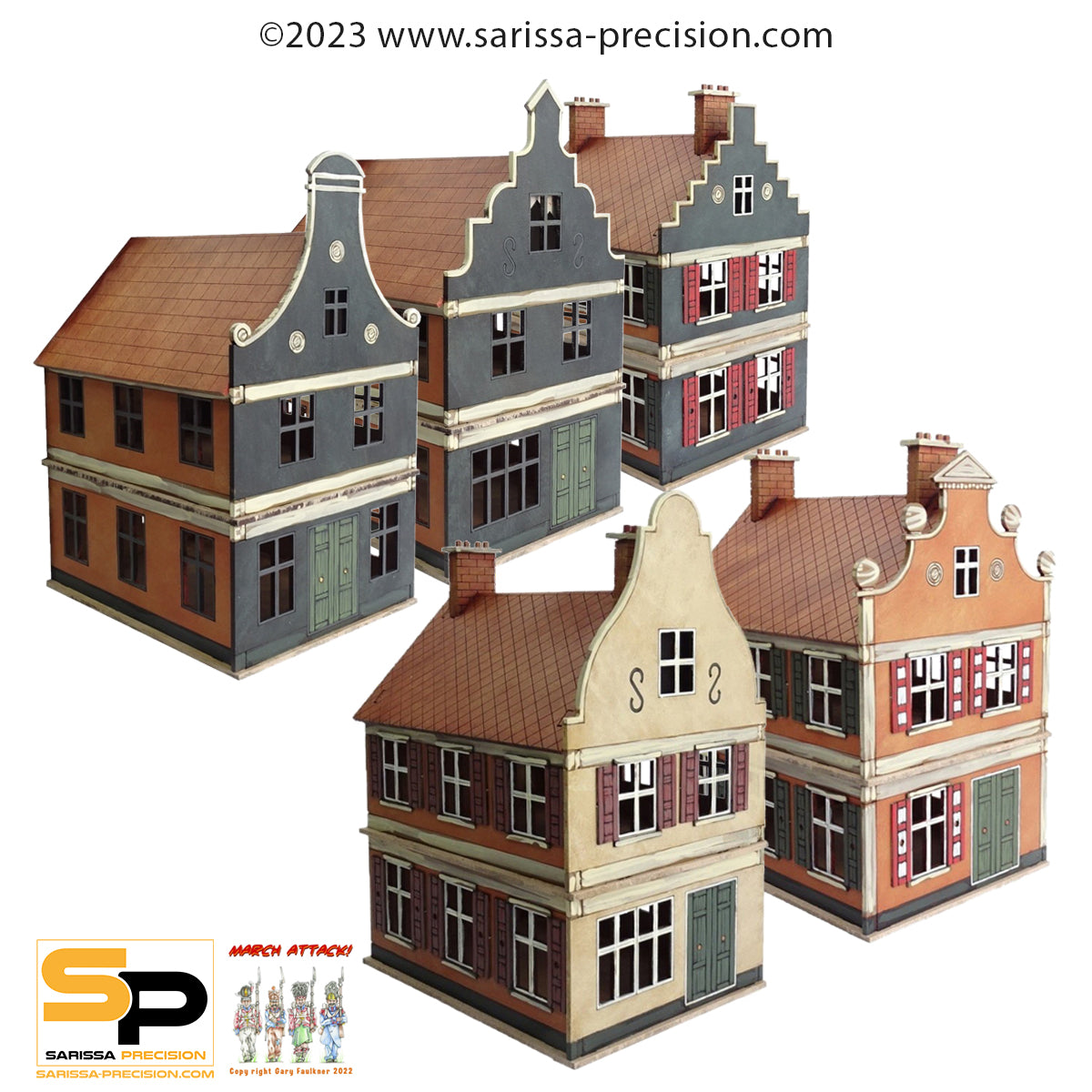 Dutch / Belgian Town - 28mm