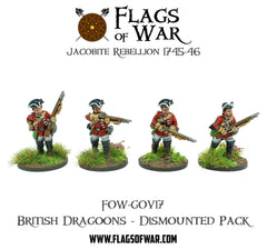 FOW-GOV17 British Dragoons - Dismounted