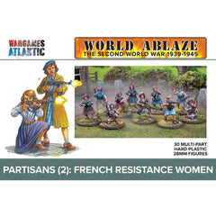Wargames Atlantic - Partisans (2) French Resistance Women