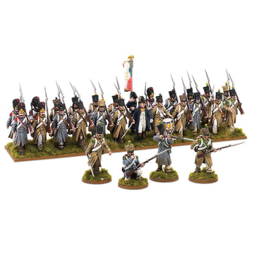 Wargames Atlantic - French Infantry in Greatcoats (1804-1814)
