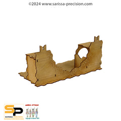 Desert Fort Ruined Wall Sections (28mm)