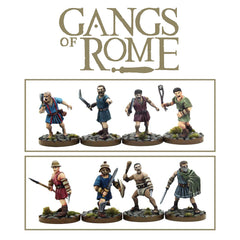Samples of Gangs fighters that can be made using the plastic frames in side the starter set