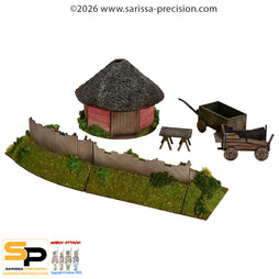 Remote Celtic Farm Set (28mm)