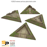 15mm ECW Ravelin (x4)