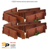 15mm Manor Wall Sections (x12)