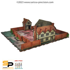 15mm Medieval Grand Manor Set