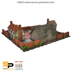 15mm Medieval Grand Manor Set