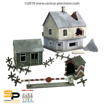 Maison Forte Scenery Set (28mm)