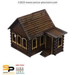 Destroyed East European House (28mm)