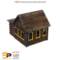 Destroyed East European House (28mm)