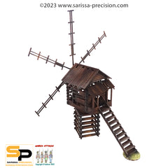 Destroyed East European Windmill (28mm)