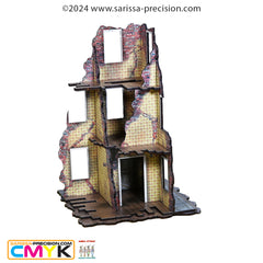 Destroyed City Block A (200x200) - Full Colour