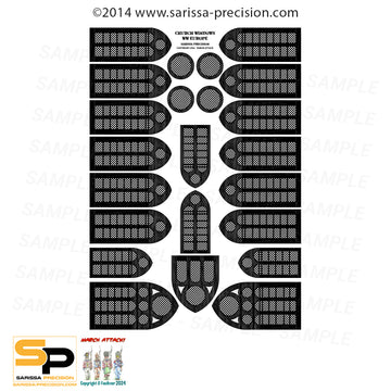 WWE Church Windows Lattice B - Digital PDF
