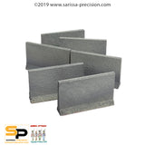 Concrete Traffic Barrier Set High