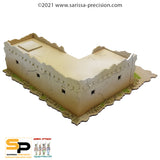 Middle Eastern L-shaped Building