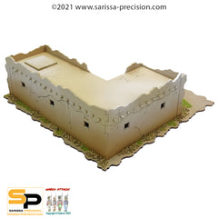 Middle Eastern L-shaped Building