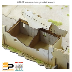 Middle Eastern L-shaped Building