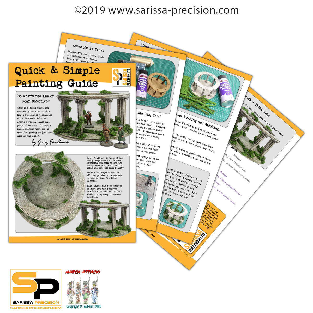 FREE: Greco Roman Ring Temple - A Simple Painting Guide