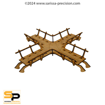 Zone Delta - Stanchion Air Gantry (4 Way)