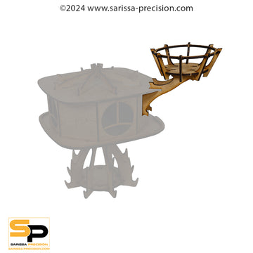 Zone Delta - Stanchion Roof Mounted Viewing Platform