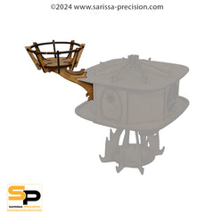 Zone Delta - Stanchion Roof Mounted Viewing Platform