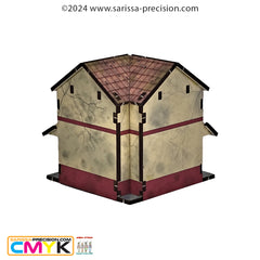 15mm Rome Insula Corner 1 - Full-colour