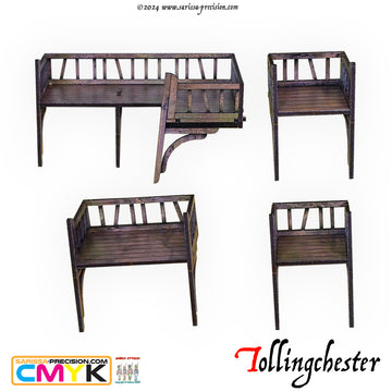 Wooden Balcony Set