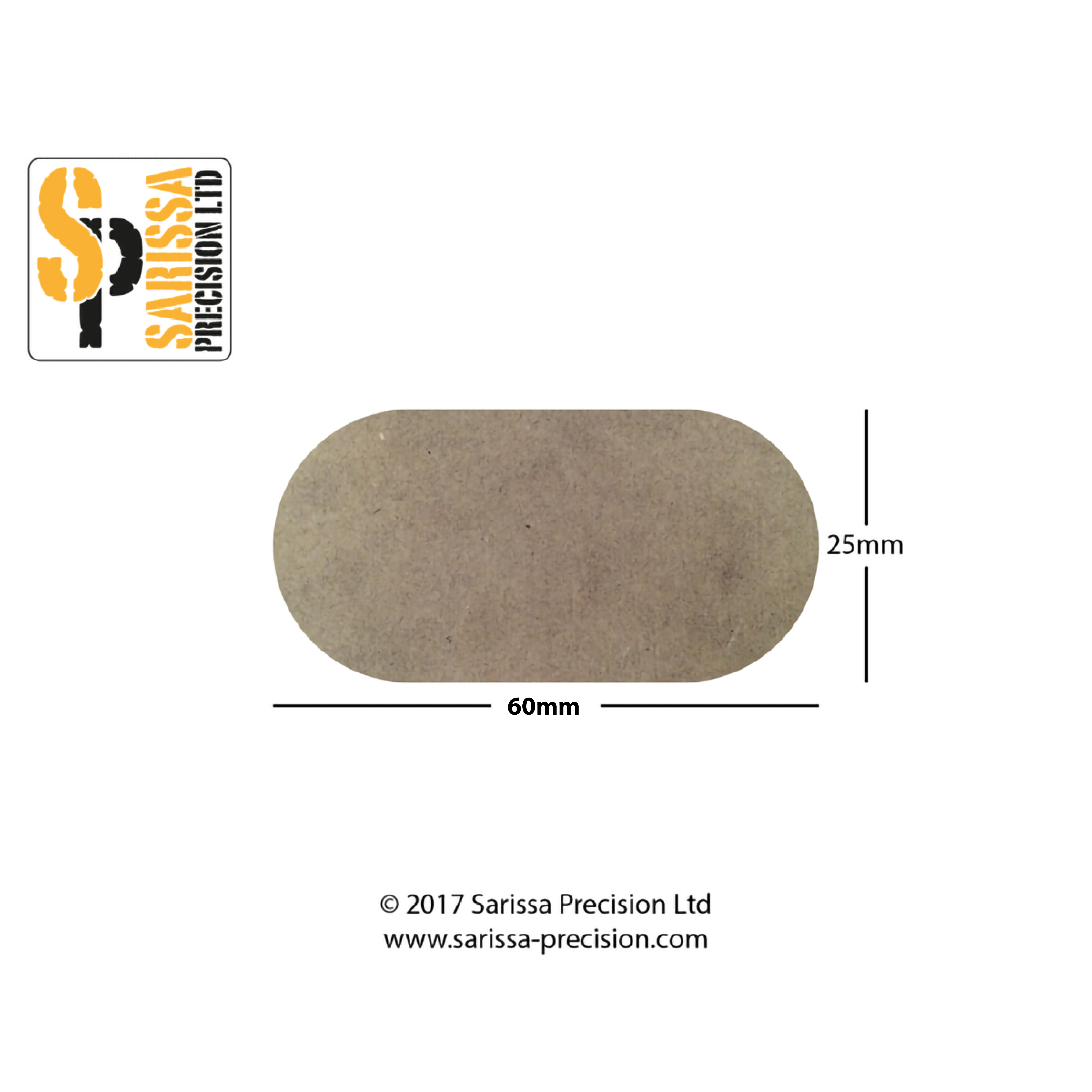 60 x 25mm Pill Base Pack