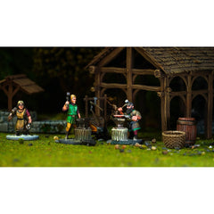 Wargames Atlantic - Villagers (2): Elves & Dwarves
