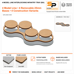Interlocking Infantry Tray Set (BA)