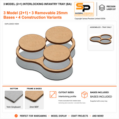 Interlocking Infantry Tray Set (BA)