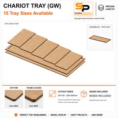 50×100mm Chariot Tray (GW) gallery image 1