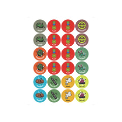 Wargames Atlantic Quar Clash of Rhyfles game tokens