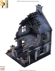 Bombed-Out Terrace - 15mm